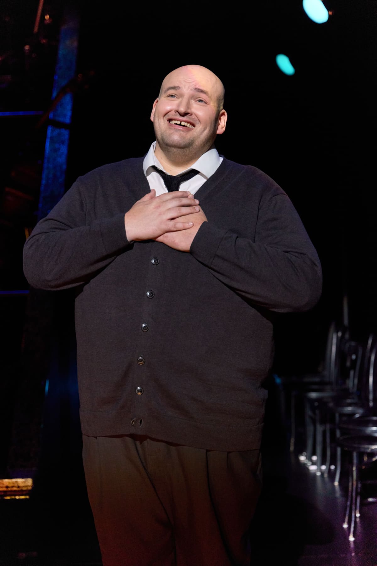 Marc Christopher as Amos Hart Photo Credit: Jeremy Daniel